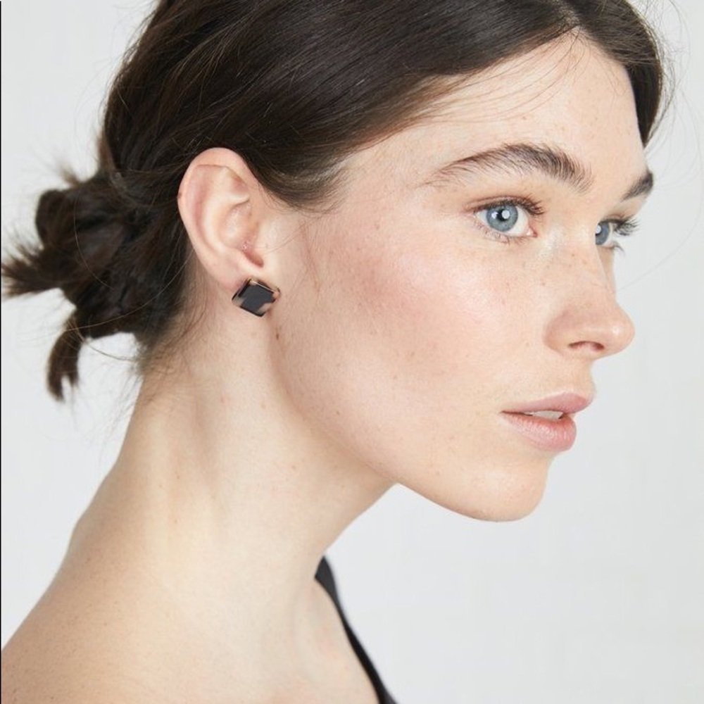 Machete Jewelry Block Earring